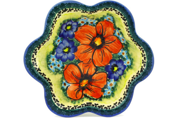 Scalloped Fluted Bowl 6"