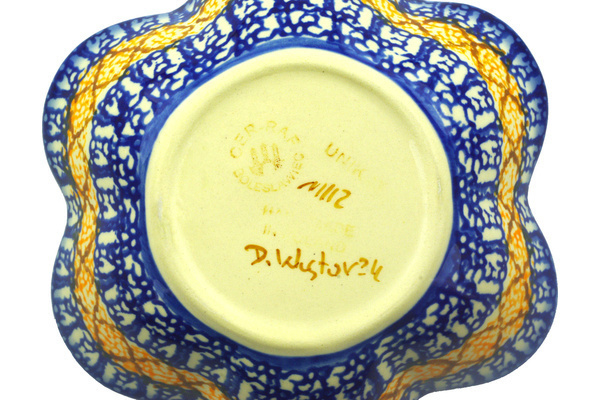 Scalloped Fluted Bowl 6"