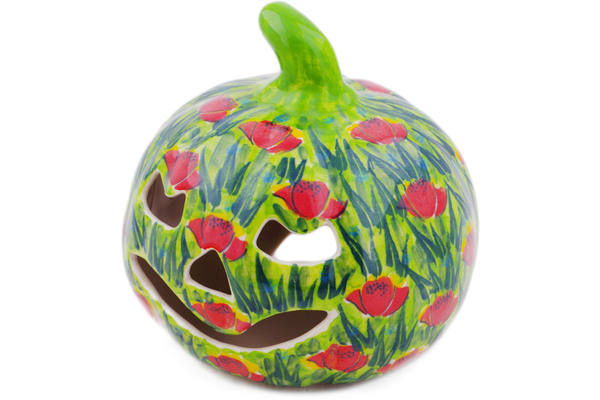 Jack O Lantern Candle Holder 5"