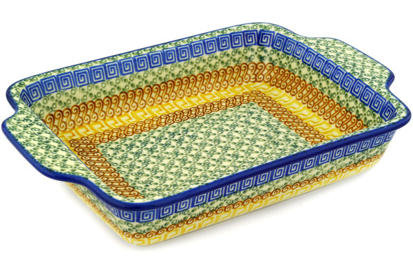 Rectangular Baker with Handles 11"