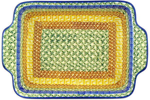 Rectangular Baker with Handles 11"