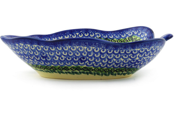 Leaf Shaped Bowl 8"