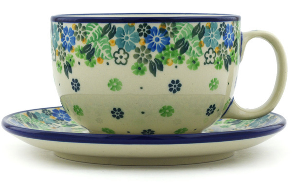 Cup with Saucer 13 oz