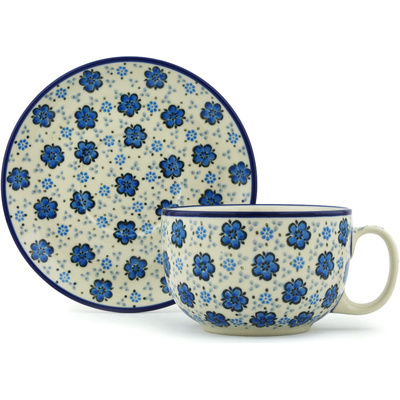 Cup with Saucer 13 oz