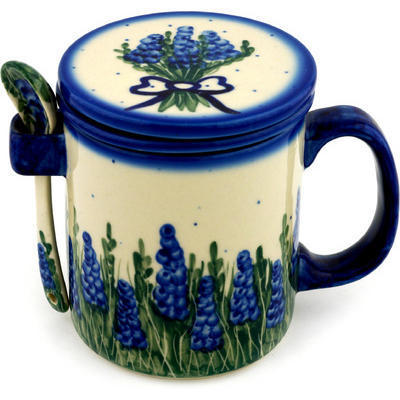 Brewing Mug with Spoon 13 oz