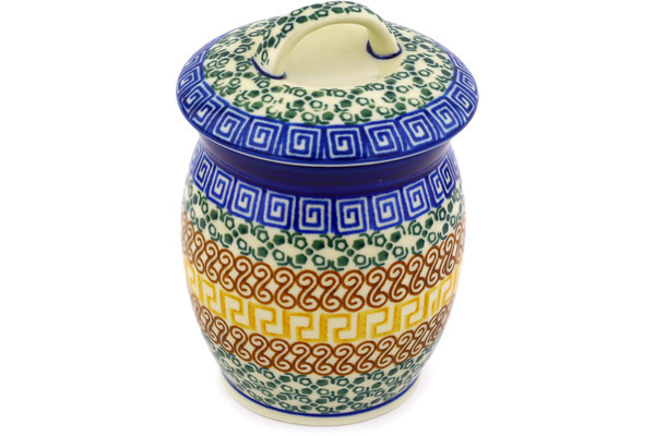Jar with Lid 6"