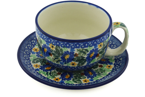 Cup with Saucer 13 oz
