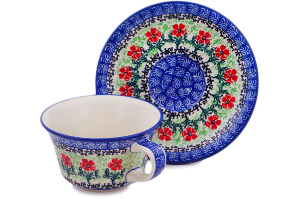 Cup with Saucer 8 oz