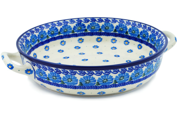 Round Baker with Handles 10-inch