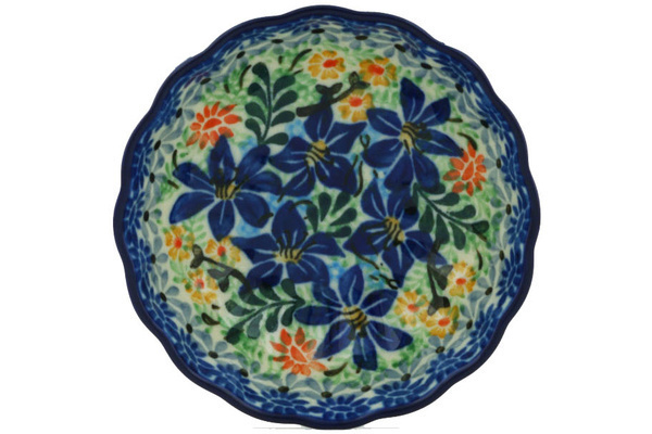 Scalloped Fluted Bowl 5"