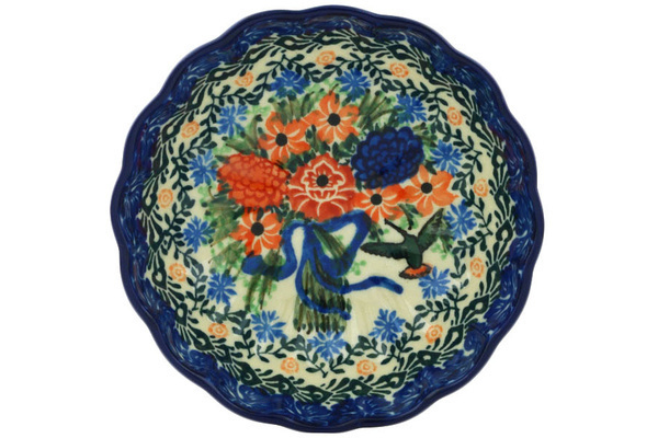 Scalloped Fluted Bowl 5"