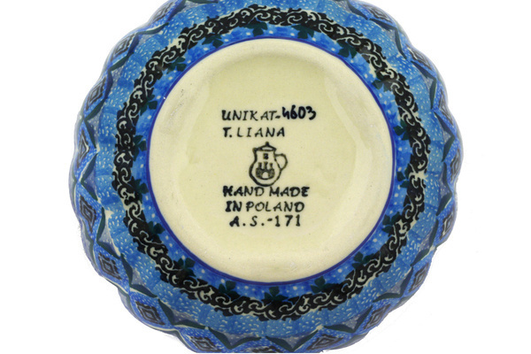 Scalloped Fluted Bowl 5"