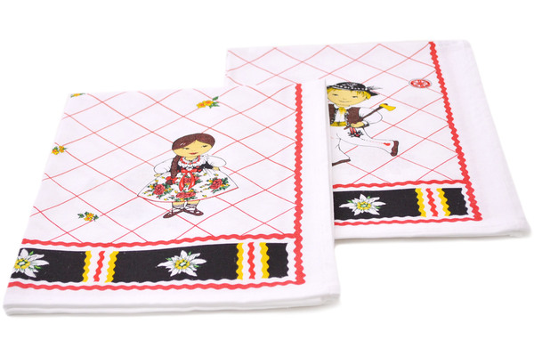 Set of 2 Kitchen Towels 24"