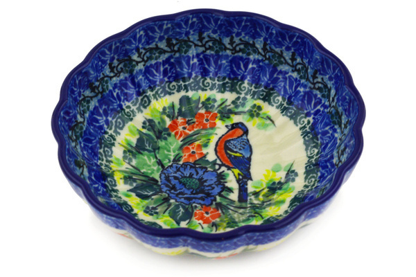 Scalloped Fluted Bowl 5"