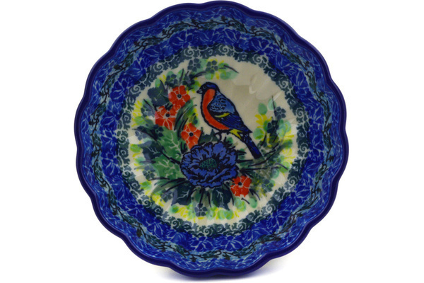 Scalloped Fluted Bowl 5"