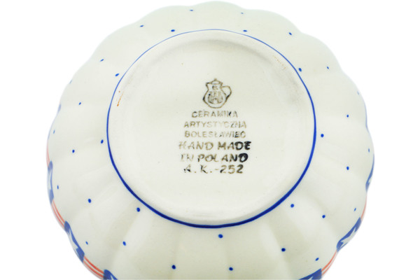 Scalloped Fluted Bowl 5"