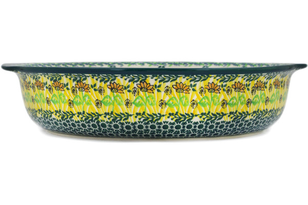 Round Baker with Handles 11"