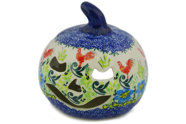 Jack O Lantern Candle Holder 5"