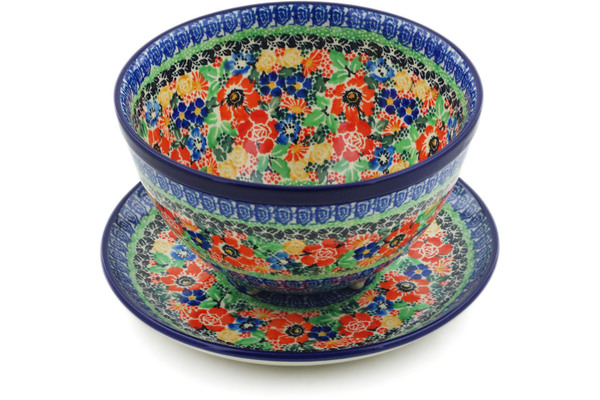 Colander with Plate 8"