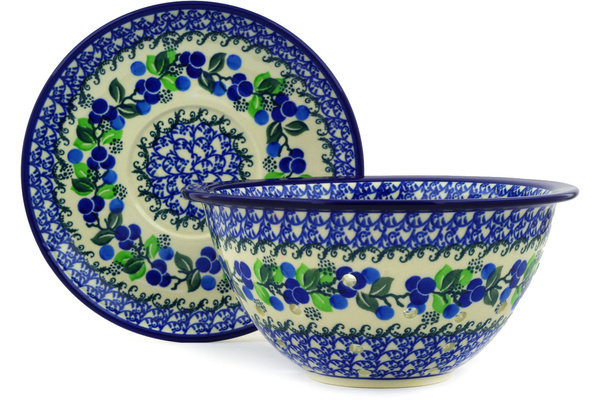 Colander with Plate 8"