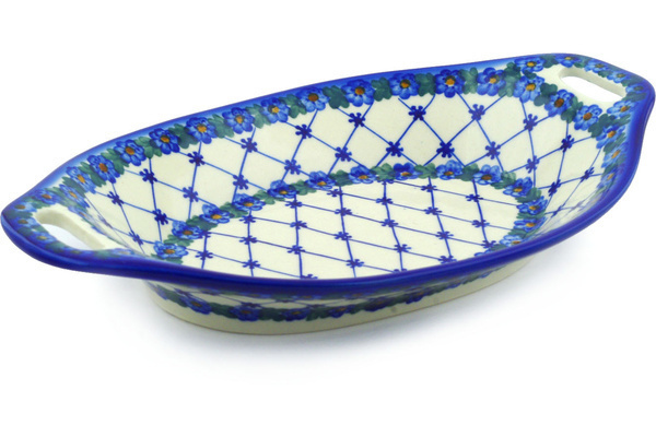 Platter with Handles 13"