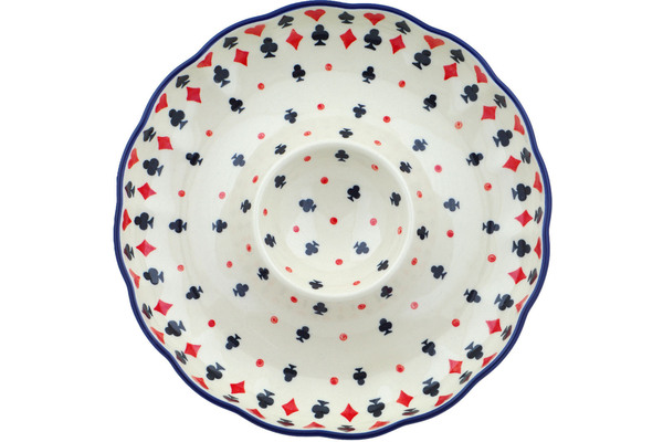 Chip and Dip Platter 10"