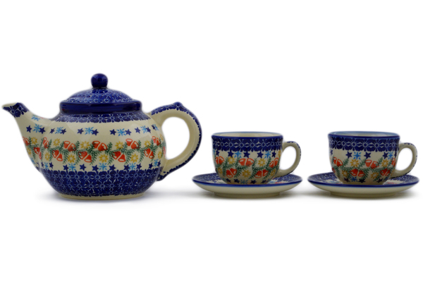 5-Piece Tea Coffee Set for Two