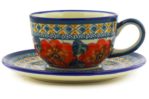 Cup with Saucer 8 oz