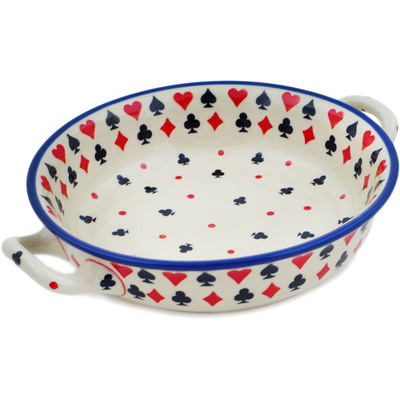 Round Baker with Handles 10"