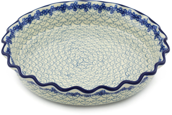 Fluted Pie Dish 10"