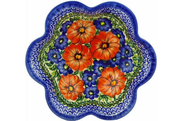 Scalloped Fluted Bowl 9"