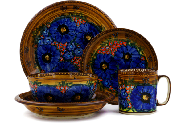 Place Setting 5-Piece: Mug, Bowl, Pasta Bowl, Dinner Plate, Dessert Plate