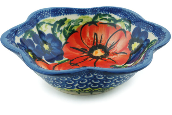 Scalloped Fluted Bowl 6"