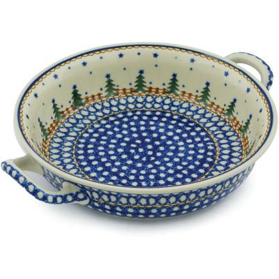 Round Baker with Handles 10"