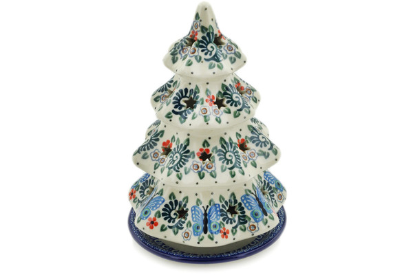 Christmas Tree Candle Holder 8"