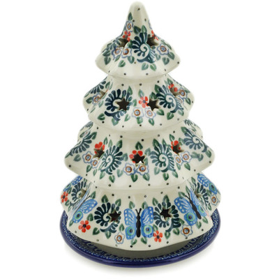 Christmas Tree Candle Holder 8"