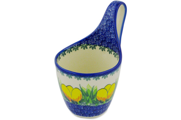 Bowl with Loop-Handle 7"