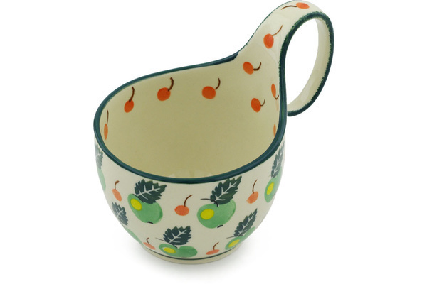 Bowl with Loop-Handle 6"