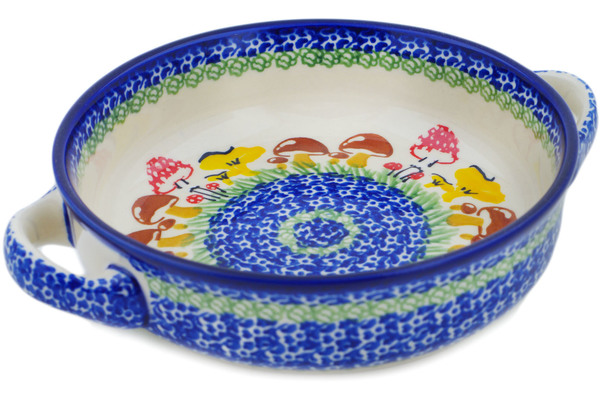 Round Baker with Handles 8"