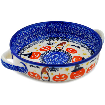 Round Baker with Handles 8"