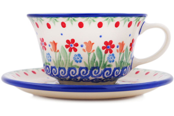 Cup with Saucer 8 oz