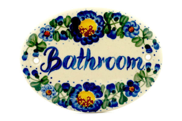 Restroom Sign 5"