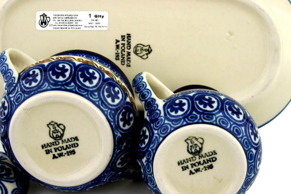 Sugar and Creamer Set 10"