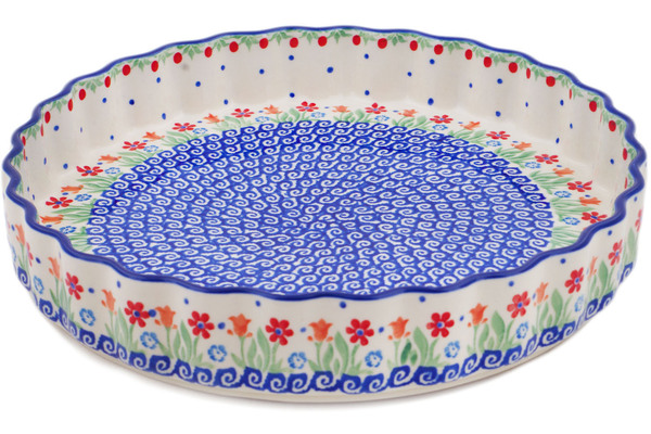 Fluted Pie Dish 11"