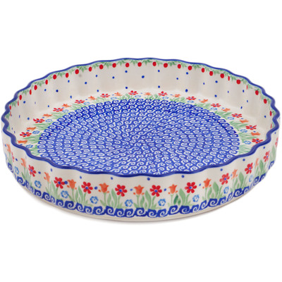 Fluted Pie Dish 11"
