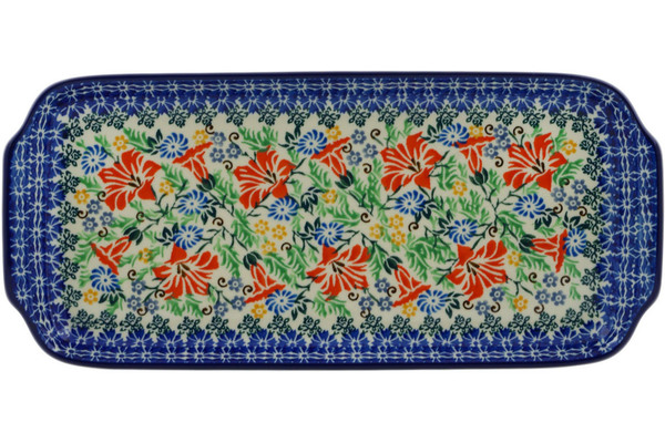 Platter with Handles 13"