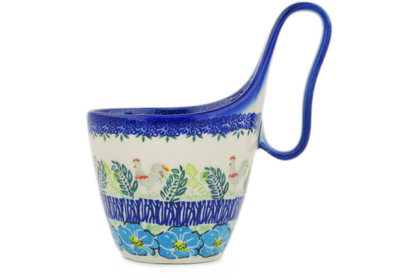 Bowl with Loop-Handle 7"