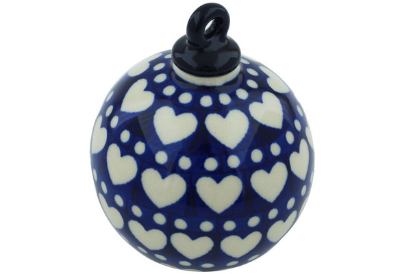 Christmas Ball Ornament 4"