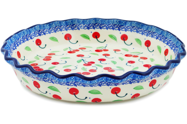 Fluted Pie Dish 10"
