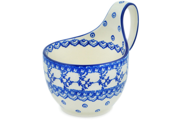 Bowl with Loop-Handle 6"